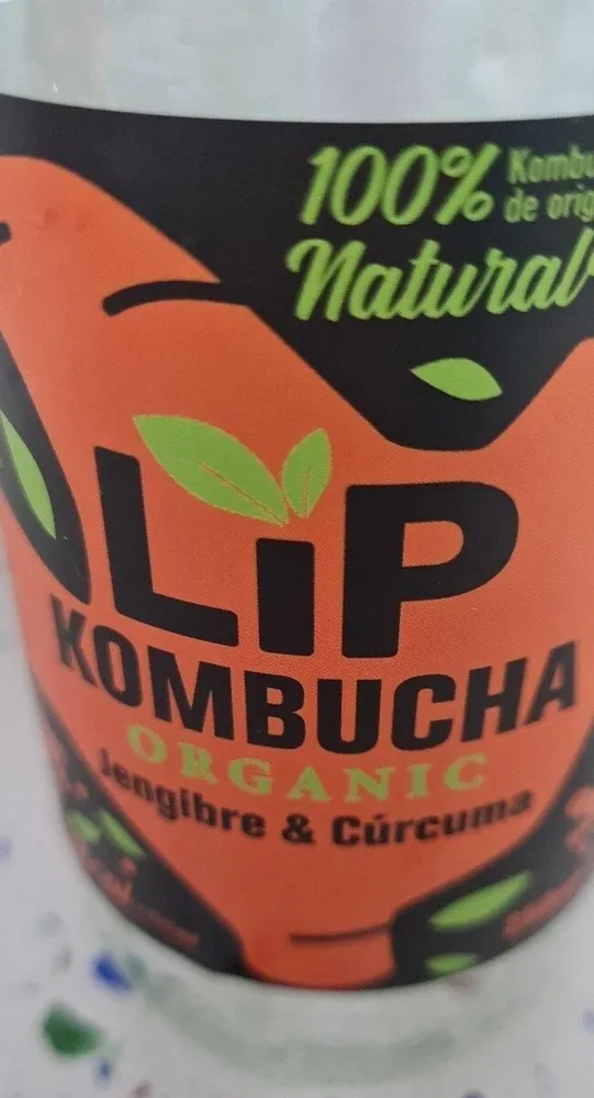 kombucha jengibre y curcuma