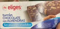 Turron  chocolate con almendras