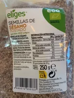 Semillas de sésamo tostado