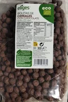 Bolitas de cereales con chocolate