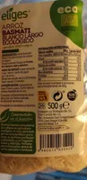 Arroz basmati blanco largo ecológico
