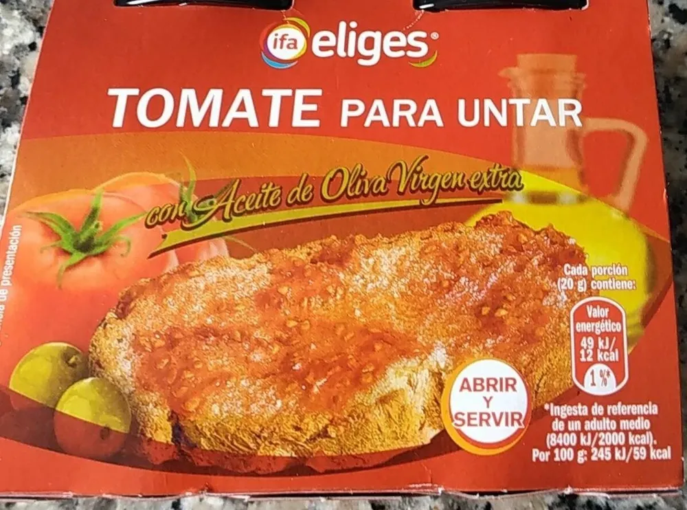 tomate para untar