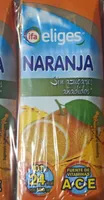 Zumo naranja sin azúcar añadido