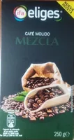 Café molido mezcla