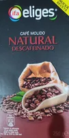 Café molido natural descafeinado