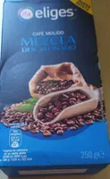 Café molido mezcla descafeinado
