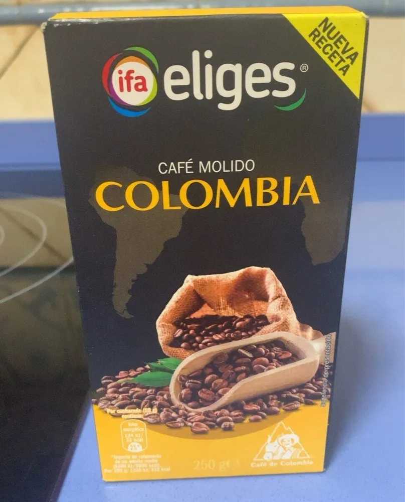 Cafe molido colombia