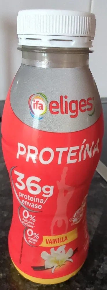 Bebida de proteína sabor vainilla
