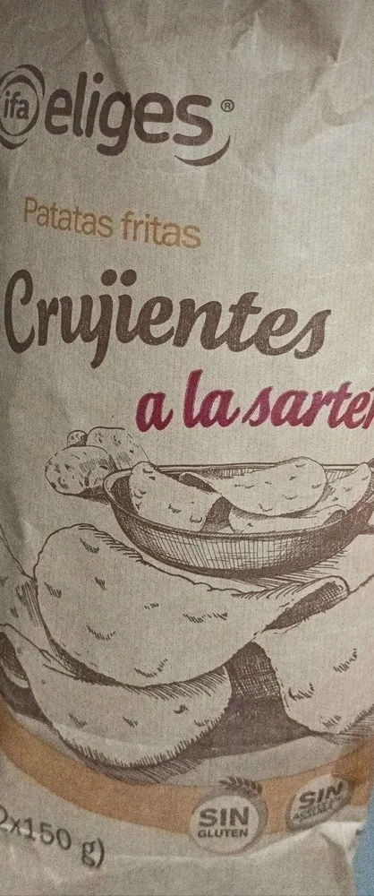 Patatas fritas crujientes a la sartén
