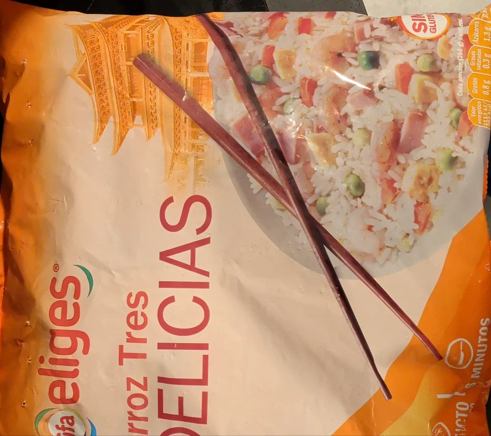 Arroz tres delicias