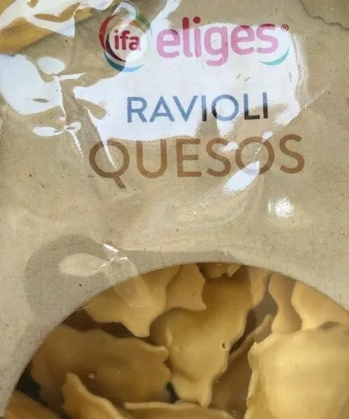 Raviolis queso