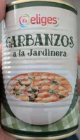 Garbanzos a la jardinera