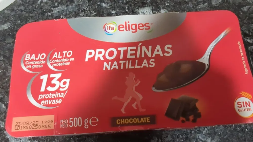 Proteínas Natillas Chocolate