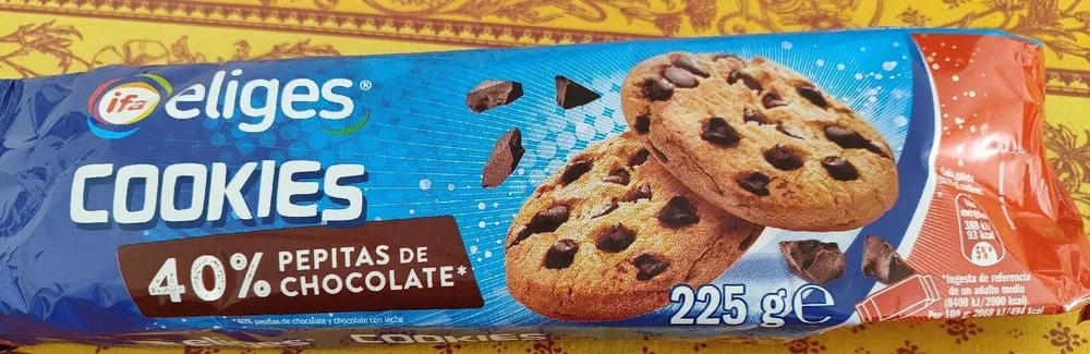 Cookies 40% Pepitas de Chocolate