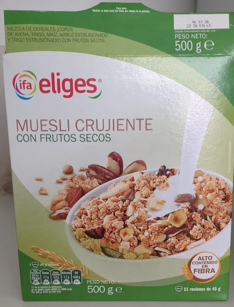 Muesli Crujiente