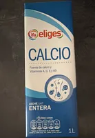 Leche UHT entera Calcio