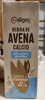 Bebida de avena calcio