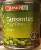 Guisantes muy finos