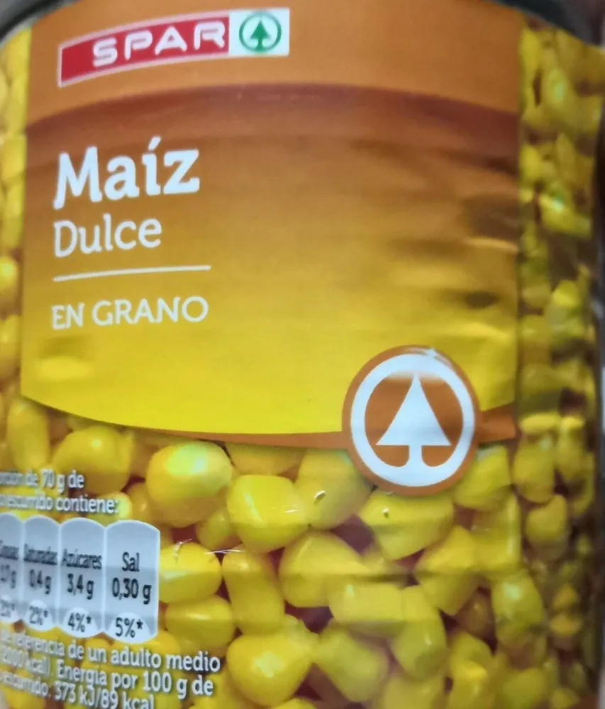 340 G-maíz Dulce En Grano