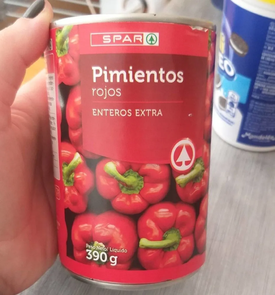 390 G-pimientos Rojos Enteros