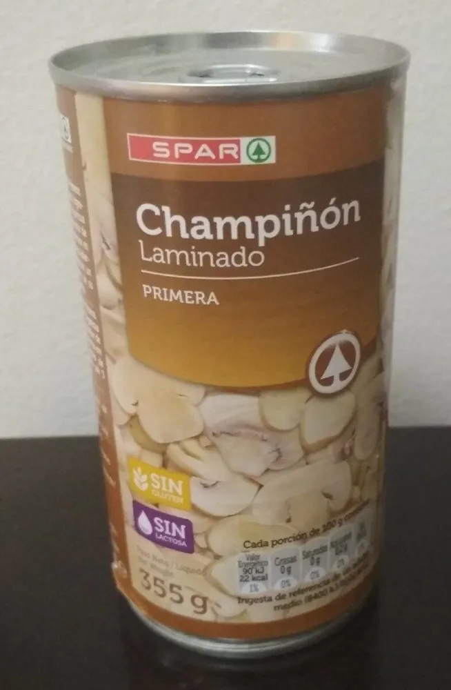 Champiñón laminado