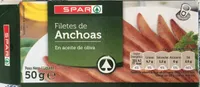 Filetes de anchoas en aceite de oliva