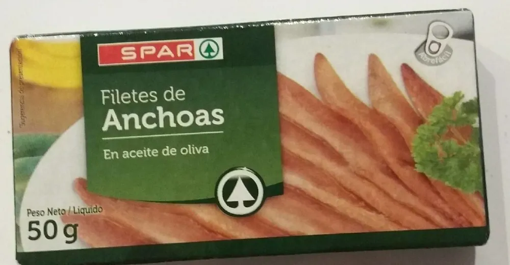 Filetes de Anchoas en aceite de oliva