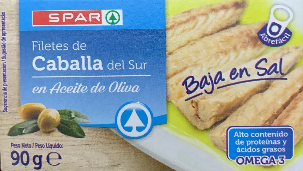 Filetes de caballa del sue