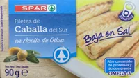 Filetes de caballa del sue