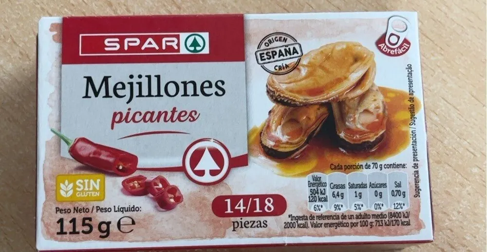 Mejillones picantes