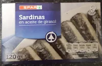 Sardinha Spar Oleo Vegetal