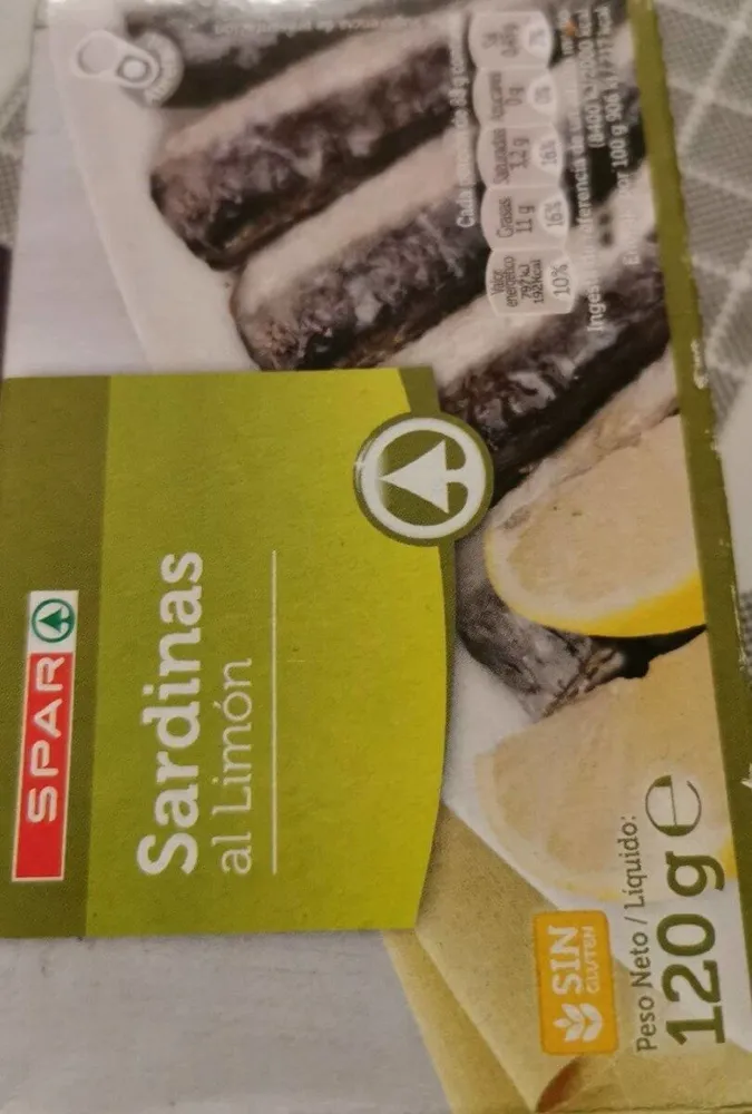 Sardinas al limón