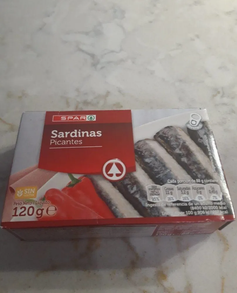 Sardinas picantes