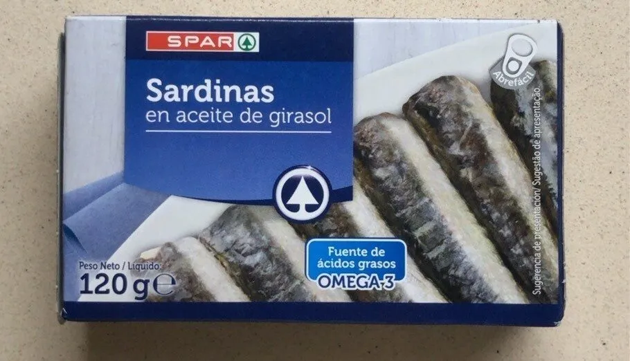 SARDINAS en aceite de girasol