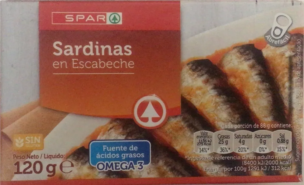 Sardinas en escabeche