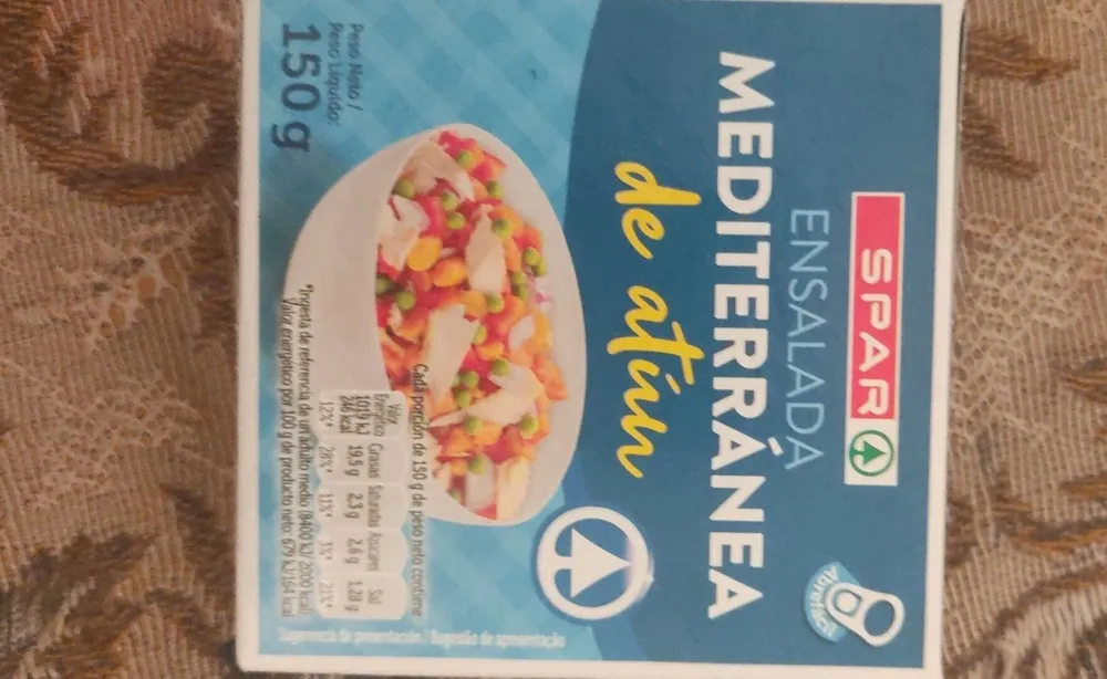 Ensalada mediterránea de atún