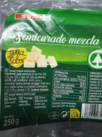 Queso semicurado mezcla spar