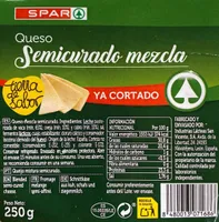 Queso Semicurado Mezcla