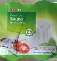 Queso de Burgos sin sal añadida