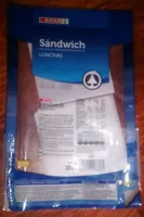 Queso lonchas sándwich