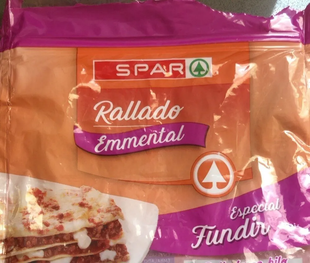 Queso rallado emmental