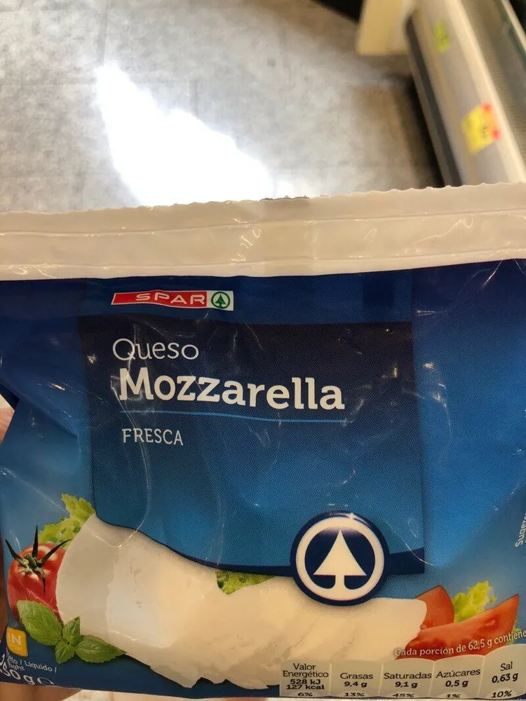 Queso mozzarella fresca
