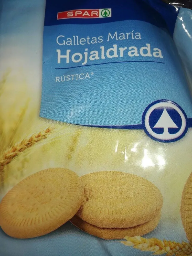 Galletas maría hojaldrada rústica