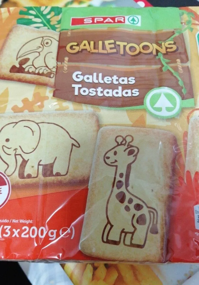 Galletas tostadas