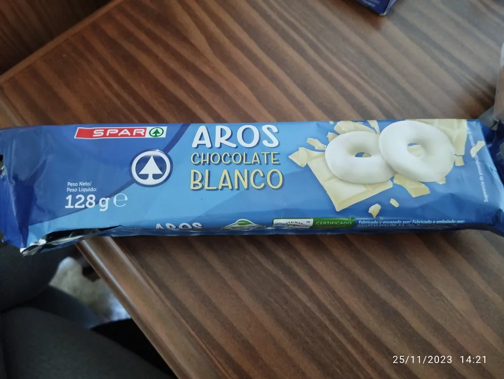 aros chocolate branco
