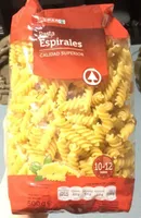 Pasta espirales