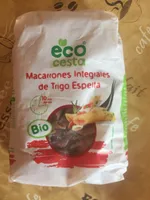 Macarrones integrales de trigo espelta