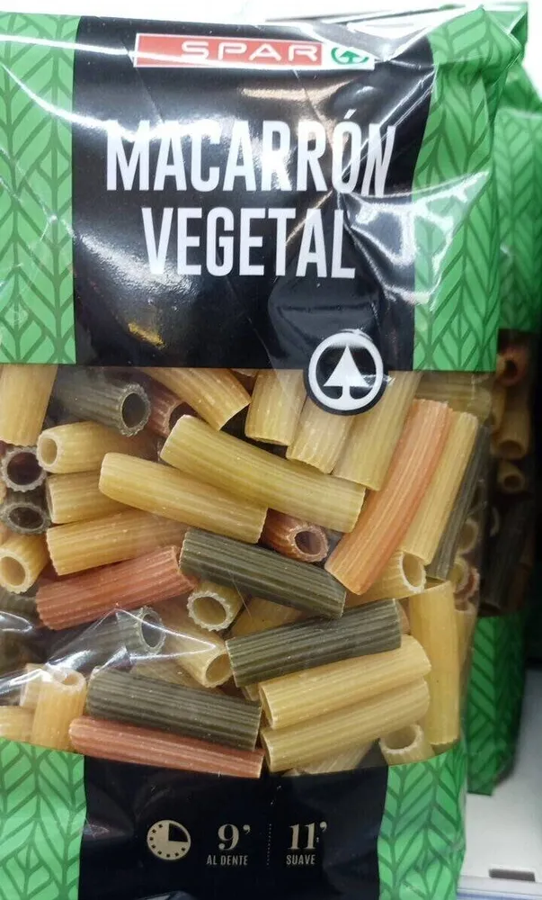 Macarrón vegetal