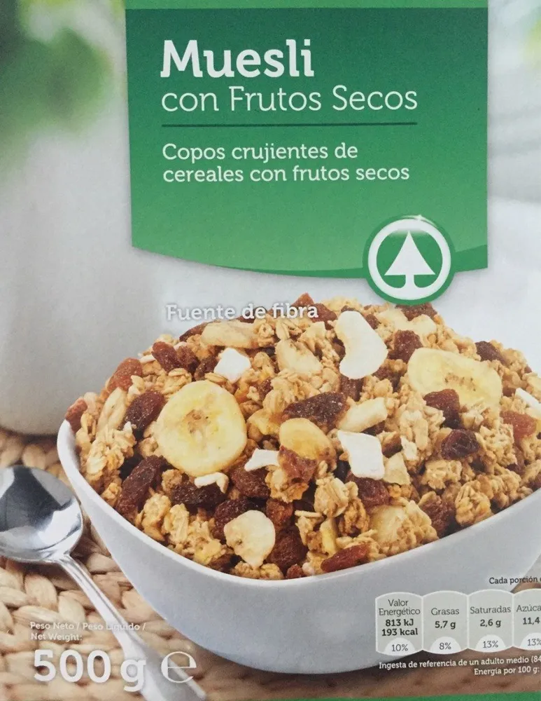 Mueli con frutos