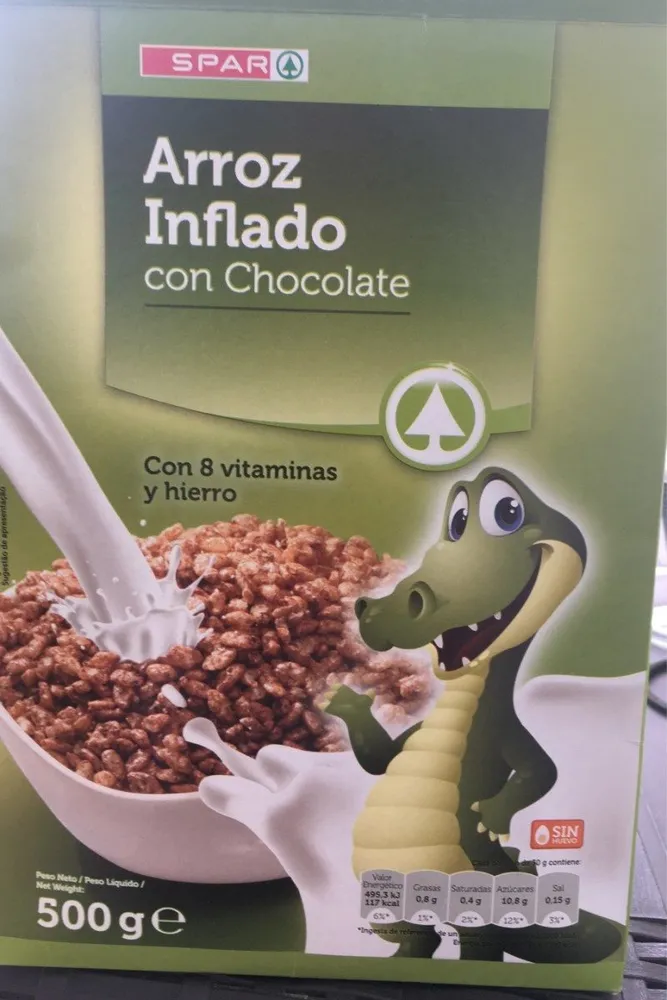 Riz souffle au chocolat